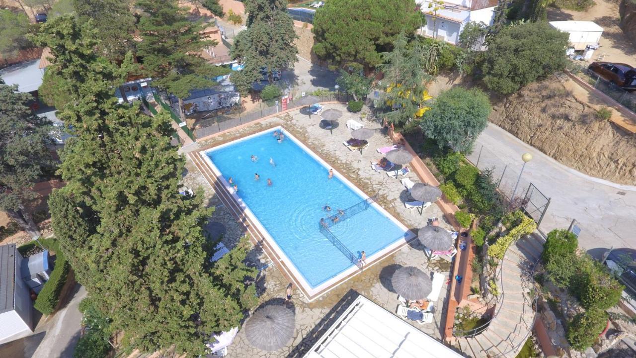Happy Camp Mobile Homes In Camping Senia Cala Canyelles Lloret de Mar Luaran gambar
